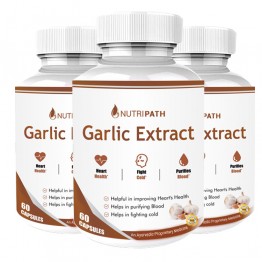 Nutripath Garlic Extract 2% Allicin-3 Bottle  